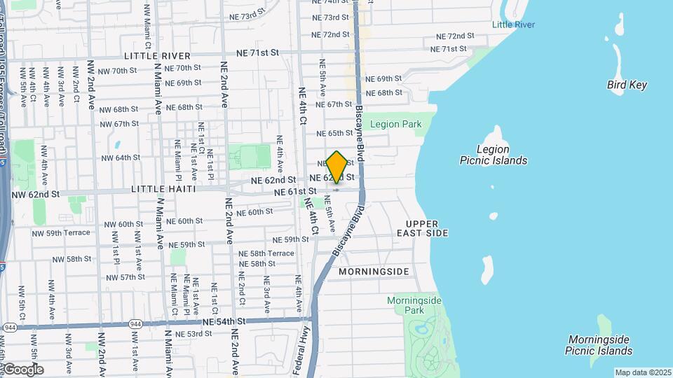 523 NE 61st St Map and Location Details