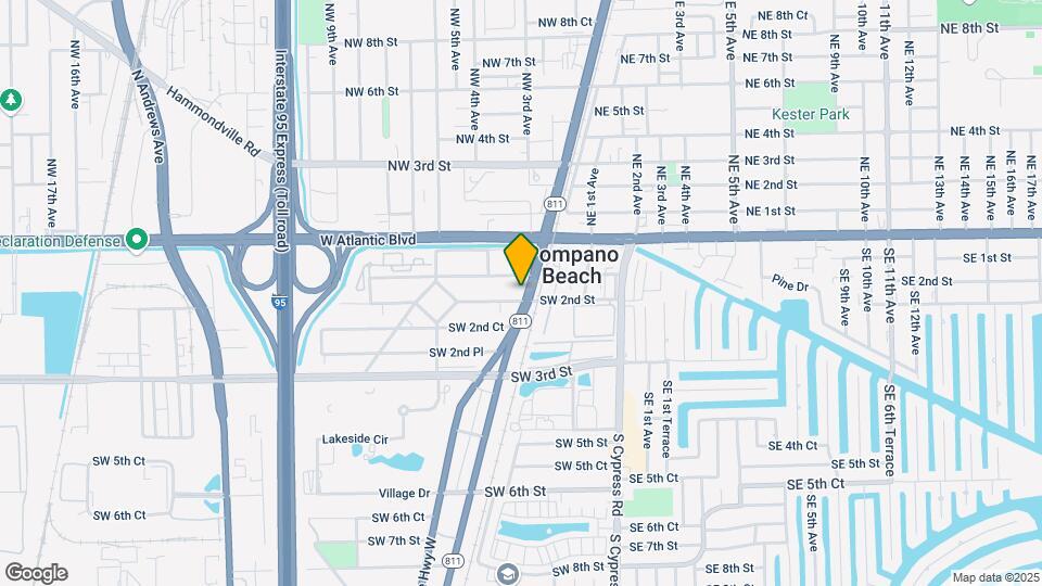 201 SW 2nd St Mapa y Detalles de la Ubicación