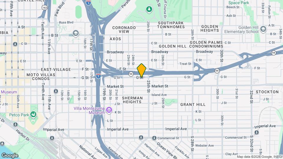 2449 G St Map and Location Details