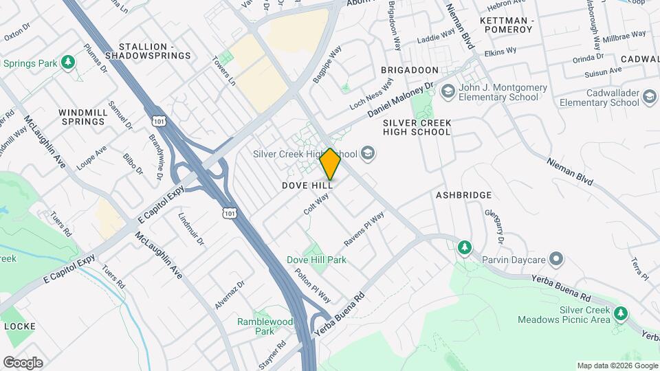 1529 Colt Way Map and Location Details