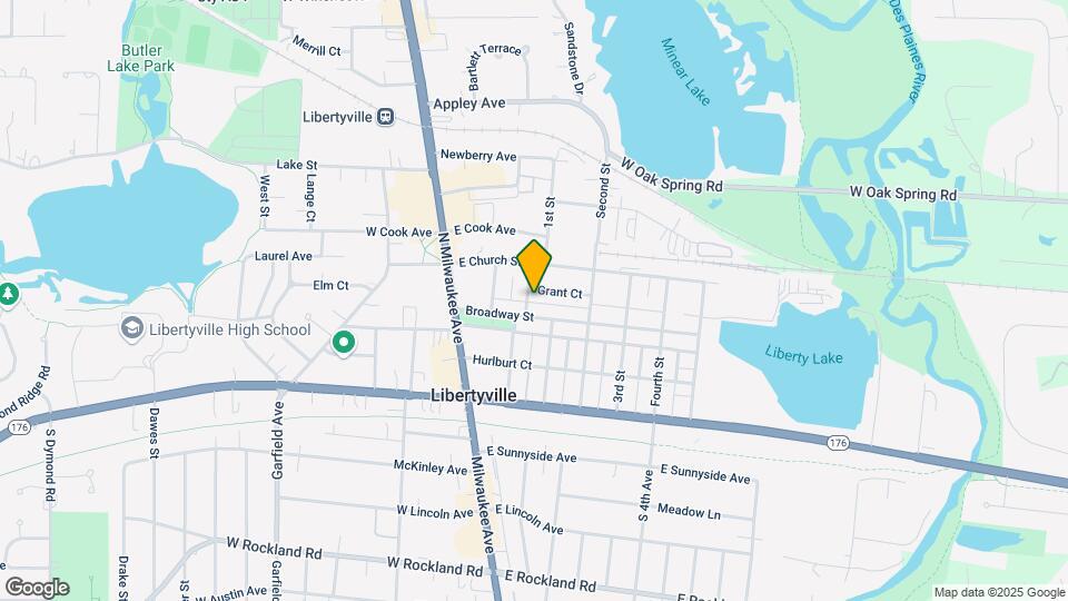 316 1st St Map and Location Details