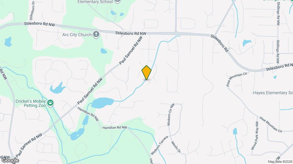 1717 Victoria Way NW Map and Location Details