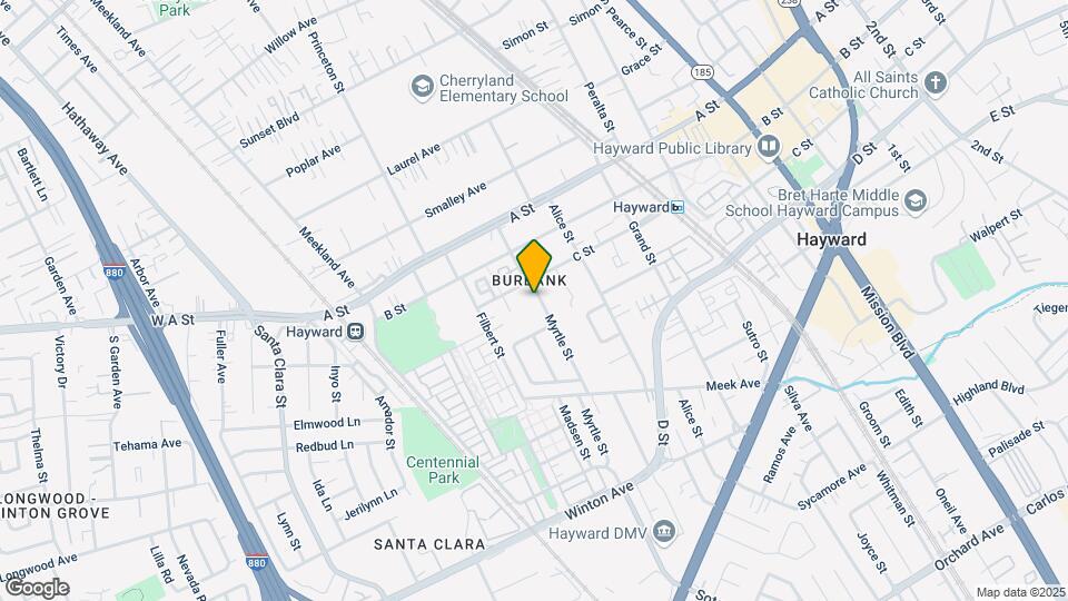 22723--22725 Myrtle St Mapa y Detalles de la Ubicación