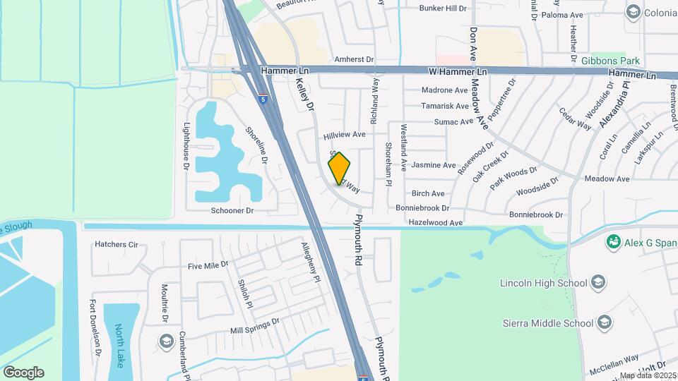 7232 Kelley Dr Map and Location Details