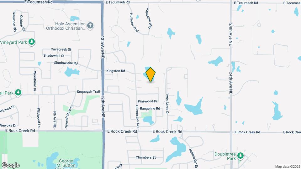 1611 Briarcliff Ct Map and Location Details
