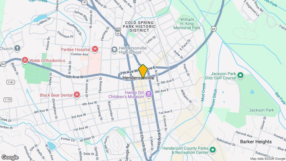 Skyland Downtown Condos Map and Location Details