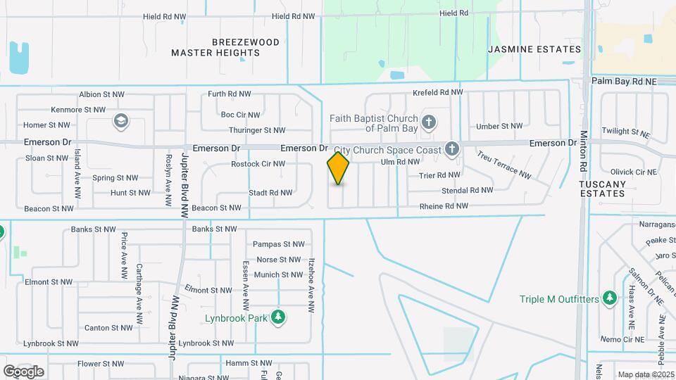 1242 Halber Ave NW Map and Location Details