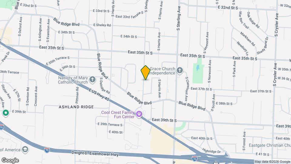 3609 S Northern Blvd Map and Location Details