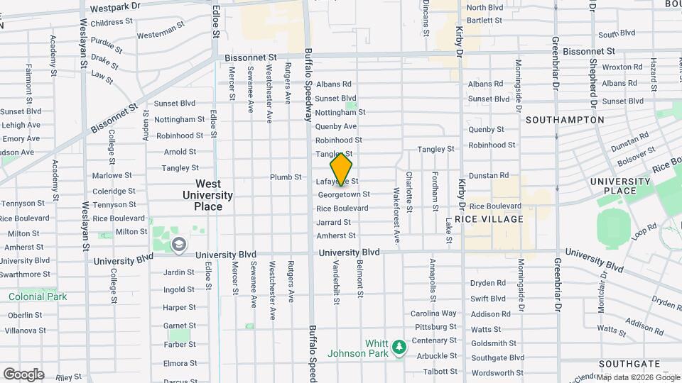 3028 Georgetown St Map and Location Details