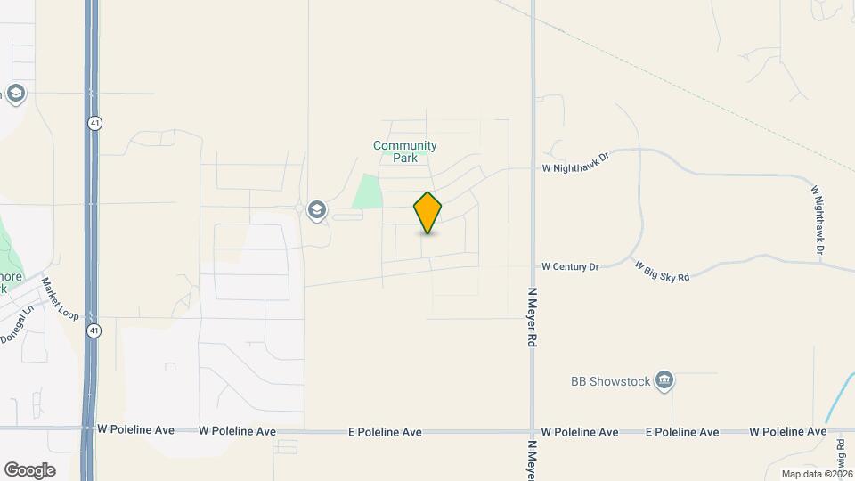 2970 N Phoenix Ln Map and Location Details