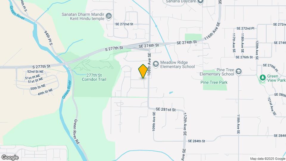 10719 SE 278th St Map and Location Details