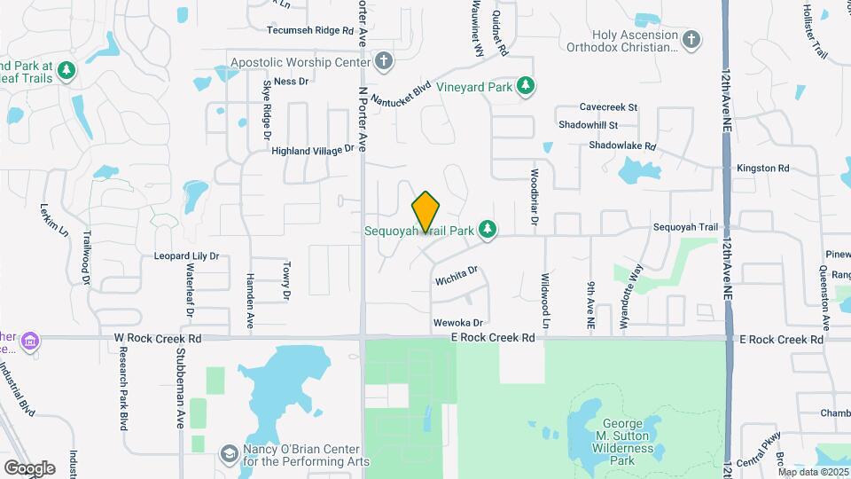 305 Woodside Dr Map and Location Details