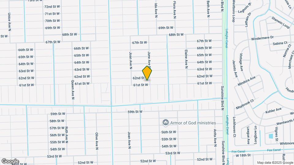 2902 61st St W Map and Location Details