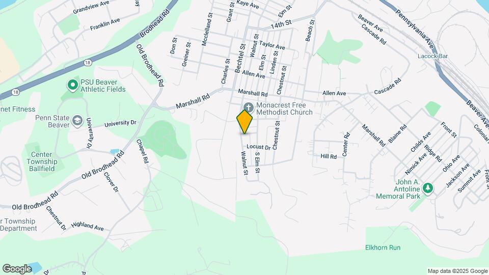 990 Clearview Dr Map and Location Details