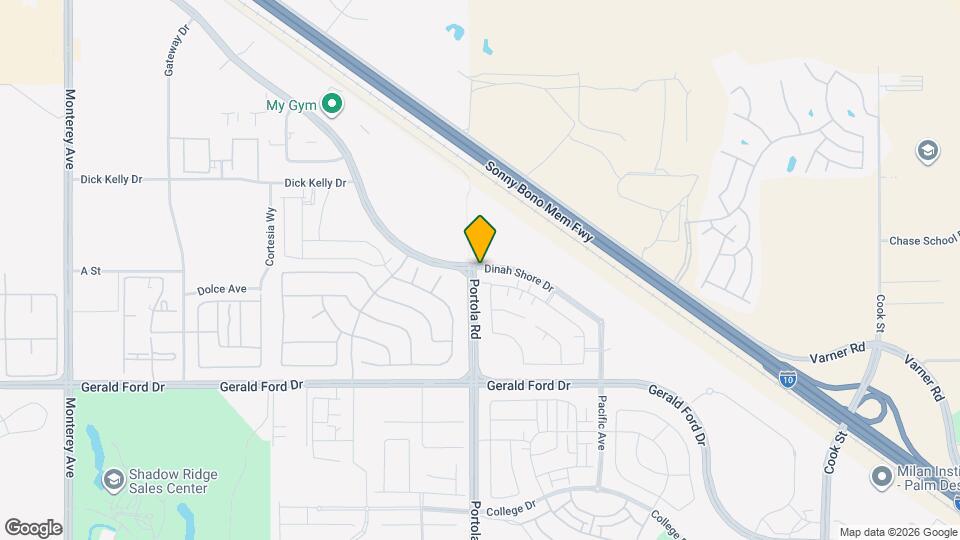 74222 Storke Dr Map and Location Details