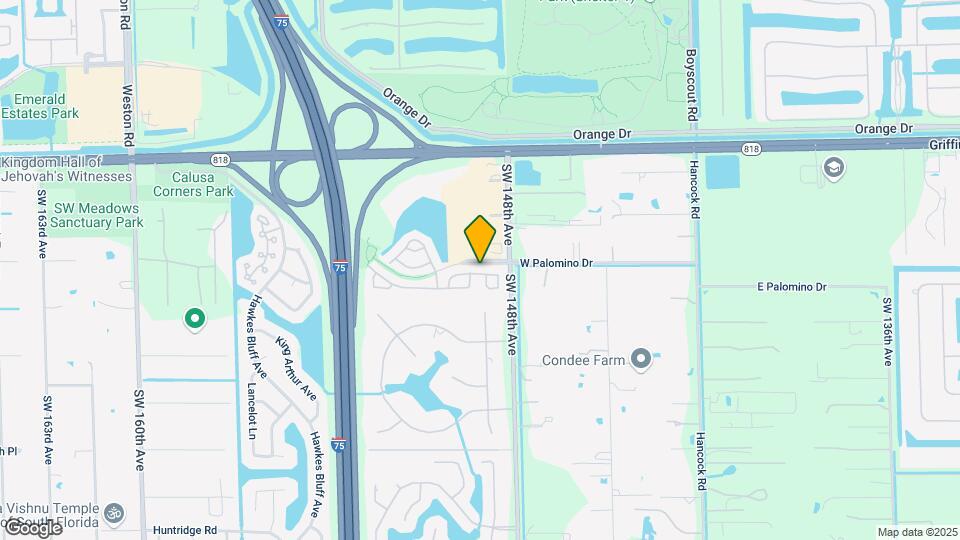 14909 SW 50th Ct Map and Location Details