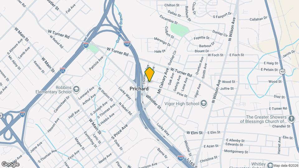 408 Rawls Ave Map and Location Details