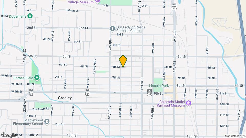 604 13th Ave Map and Location Details