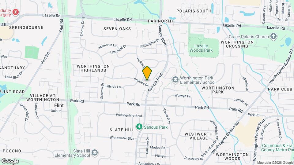 880 Suntree Dr Map and Location Details