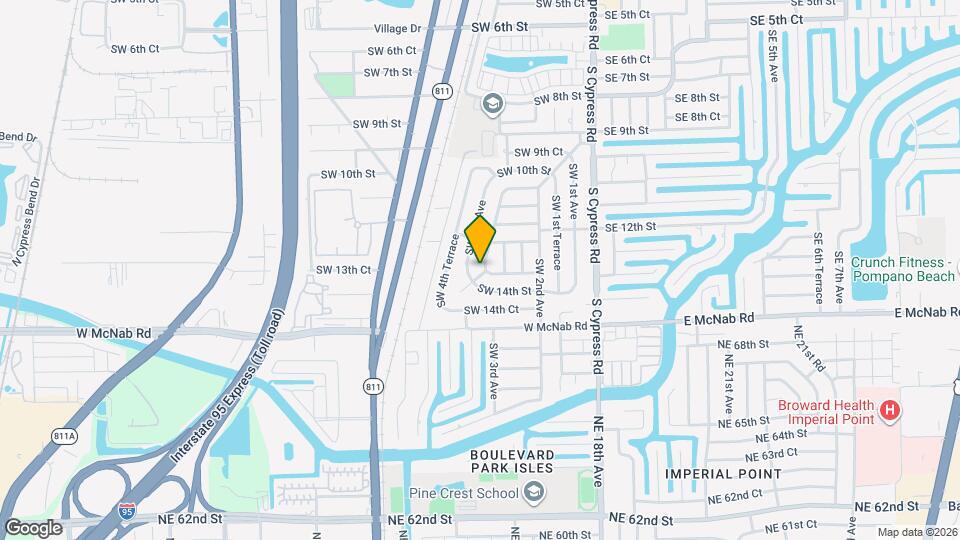 351 SW 13th St Map and Location Details