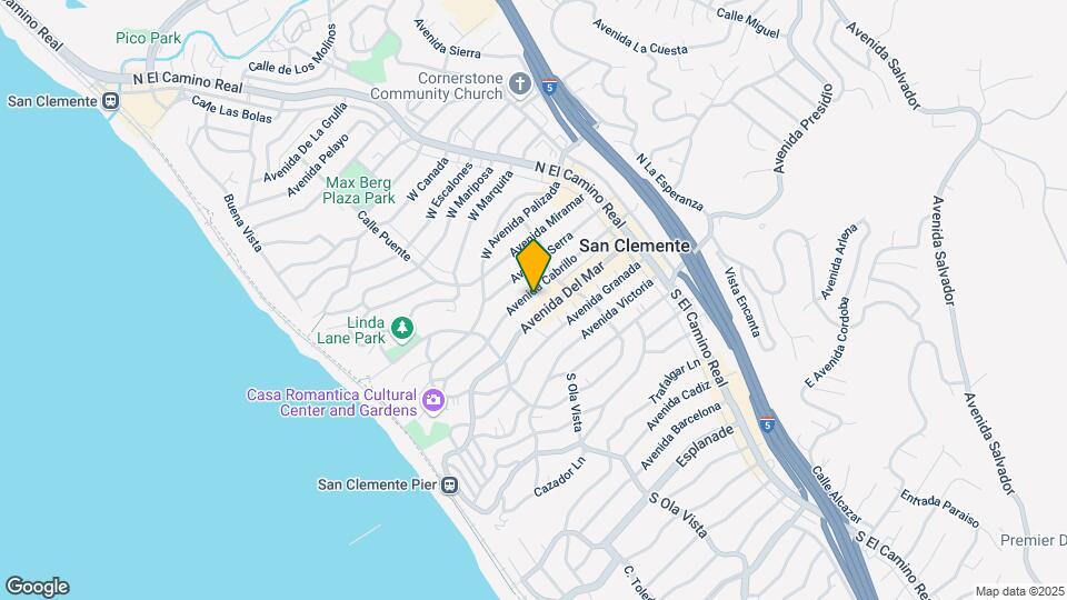 217 Avenida Cabrillo Map and Location Details