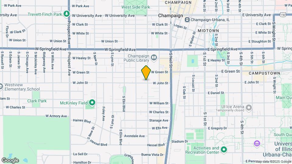 611 S State St Map and Location Details