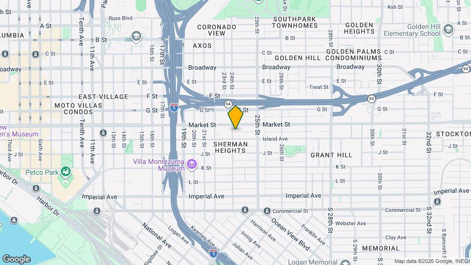 515 24th St Map and Location Details