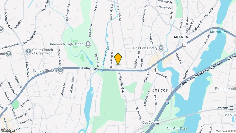 519 E Putnam Ave Map and Location Details