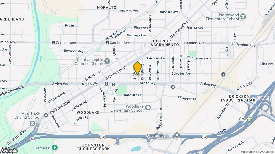 2242 Fairfield St Map and Location Details