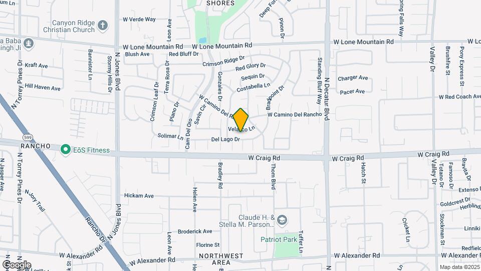 5256 Del Lago Dr Map and Location Details