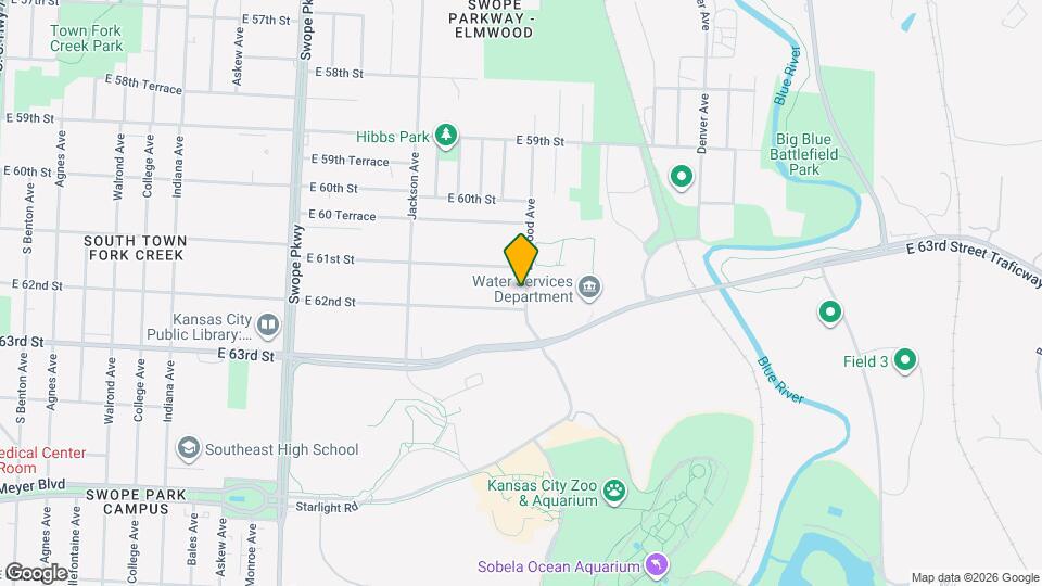 6120 Elmwood Ave Map and Location Details