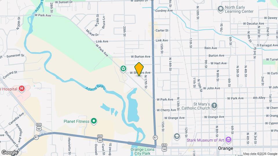 1117 N 18th St Map and Location Details