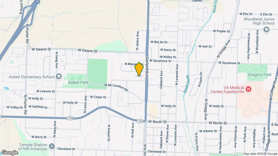 1174 W Hendrix St Mapa y Detalles de la Ubicación
