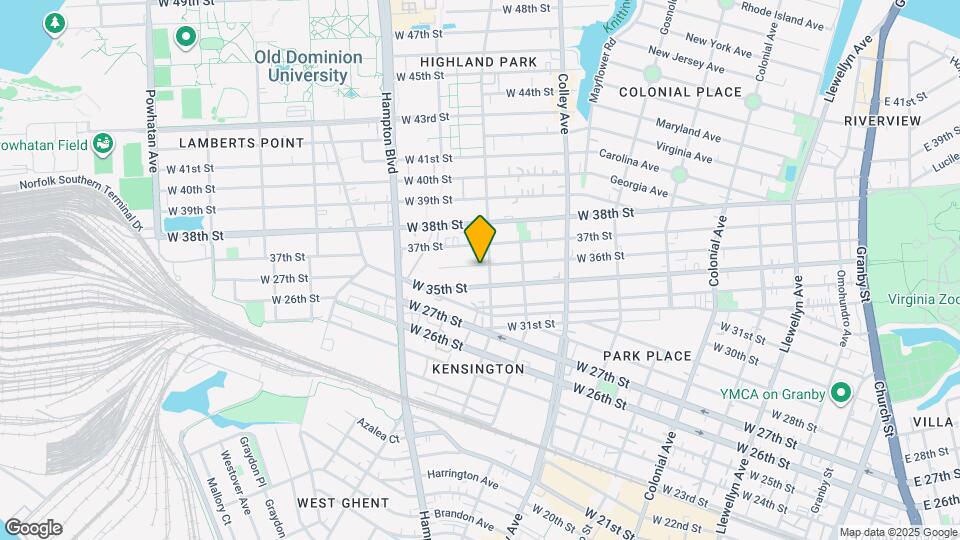 1007 W 36th St, Unit 4 Mapa y Detalles de la Ubicación