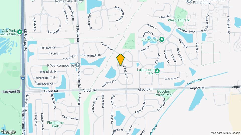 315 Richmond Dr Map and Location Details