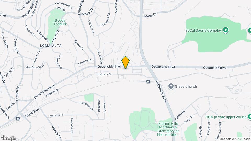 3044 Industry St Map and Location Details