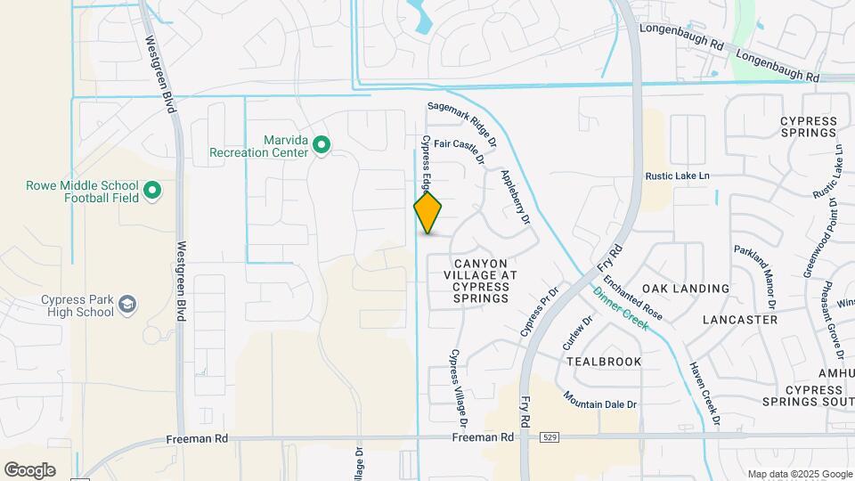 20731 Cypress Echo Dr Map and Location Details