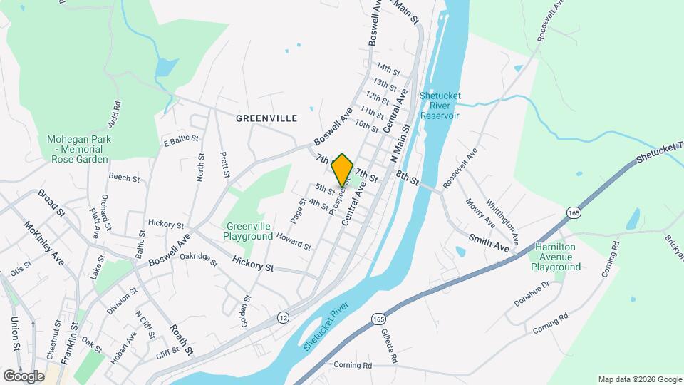 163 Prospect St, Unit Apartment 3 Map and Location Details