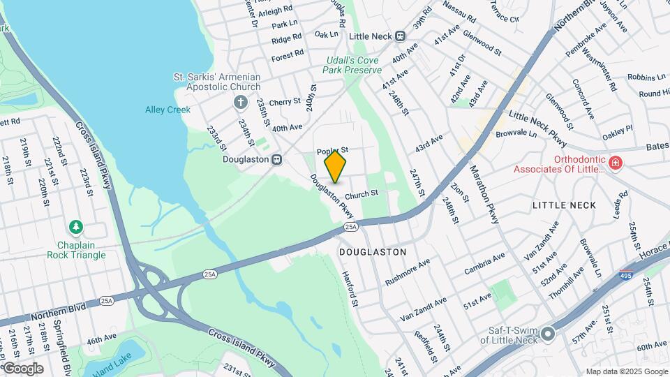 4325 Douglaston Pky Map and Location Details