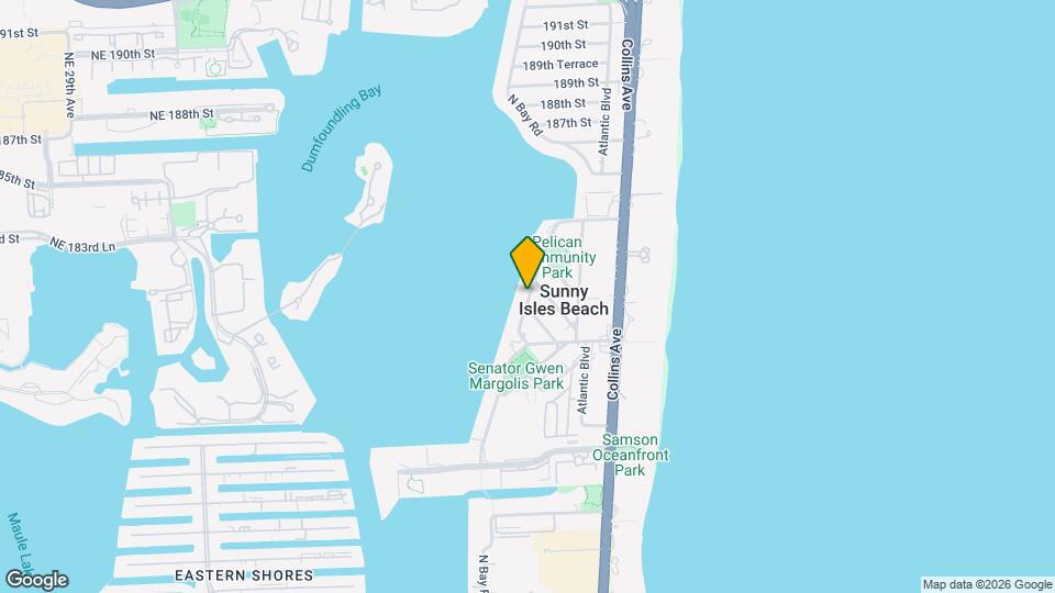 17942 N Bay Rd Map and Location Details