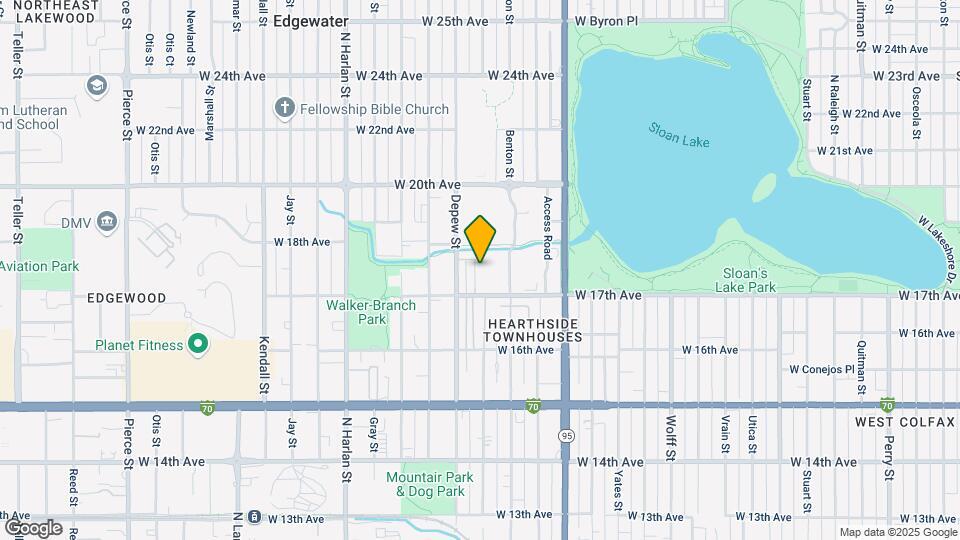 1730 Lake Shore Pl Map and Location Details