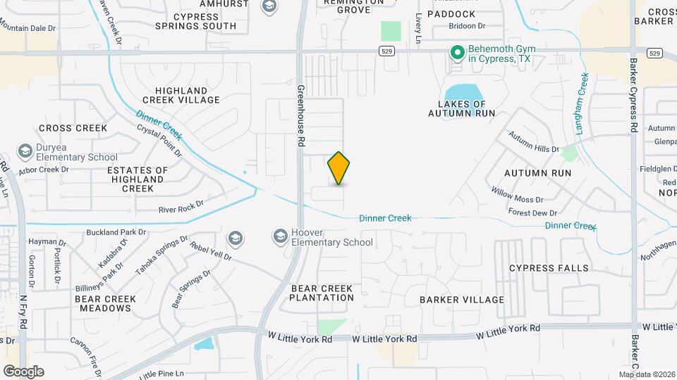 6507 Dogwood Park Ln Mapa y Detalles de la Ubicación