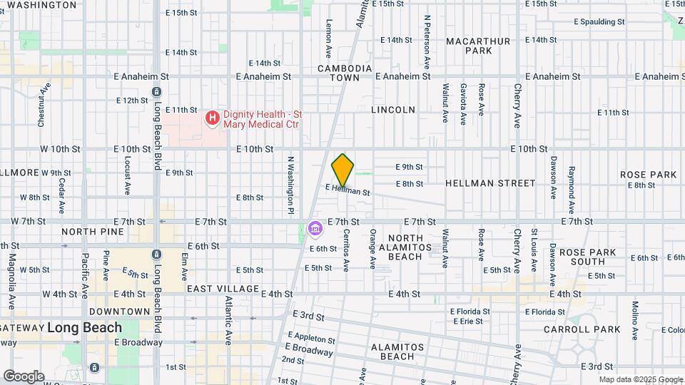 773 Cerritos Ave Map and Location Details