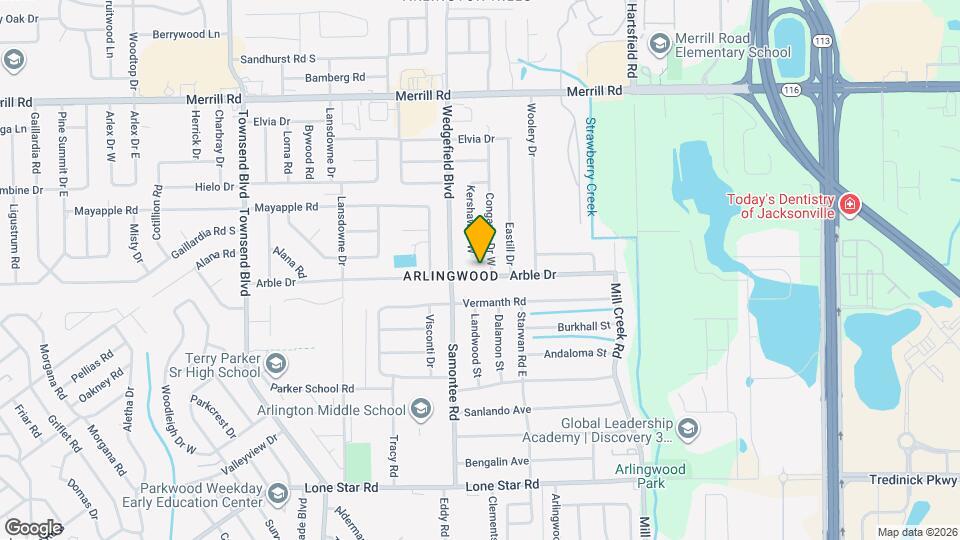 7749 Arble Dr Map and Location Details