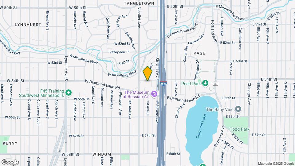 99 E 54th St Map and Location Details