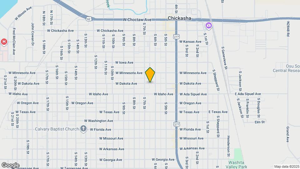 615 W Dakota Ave Map and Location Details