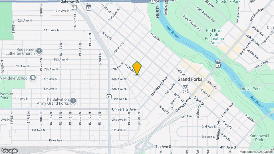 501 N 7th St, Unit 1 Mapa y Detalles de la Ubicación