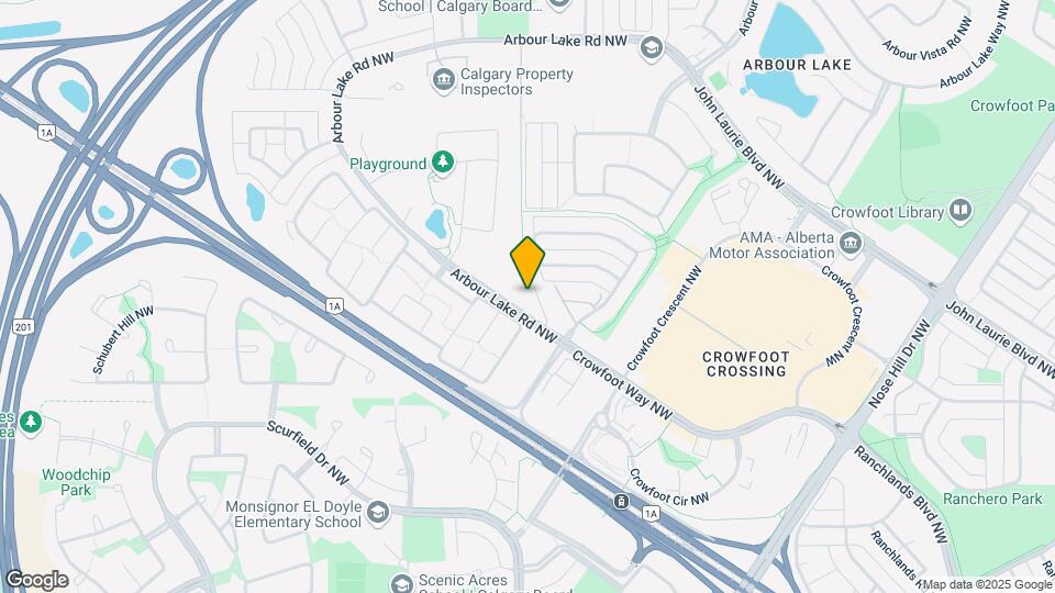 88 Arbour Lake Rd NW Map and Location Details