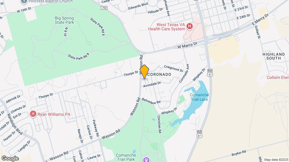 2609 Wasson Rd Apartments and Nearby Big Spring Apartments For Rent