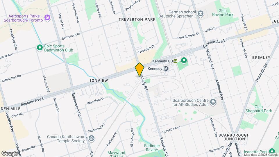 740 Kennedy Rd Map and Location Details